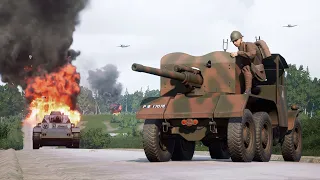 Squad 44 - French Laffly 47mm AT Truck Hunting German Tanks - 4K