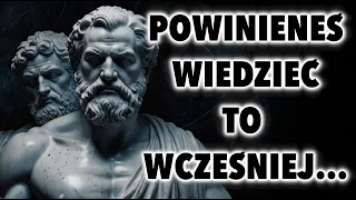 Powinieneś wiedzieć to wcześniej