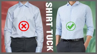 কীভাবে সারাদিন শার্ট TUCK IN রাখবেন | How To Tuck In A Shirt