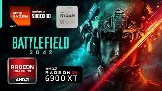 Battlefield 2042 Ryzen 7 5800x3D + RX 6900 XT (Full HD 1080p Ultra)