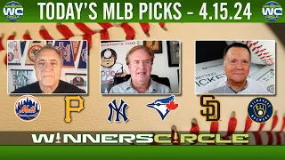 MLB Free Picks Today 4/15/24: Yankees vs Blue Jays, Padres vs Brewers & Pirates vs Mets