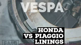 vespa clutch: HONDA cr80 vs original LININGS &adapting the clutch cover /FMPguides - Solid PASSion /