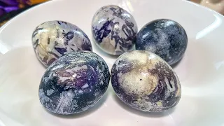 How to Originally paint eggs in hibiscus tea for Easter 2024 How to paint eggs without chemicals