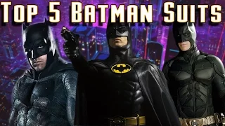 Top 5 Live Action Batman Suits | The Best Live Action Batsuits of All Time!