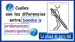 #oposiciones #laplazaesparami #administraciónlocal. Diferencias entre Ordenanzas Locales y bandos.