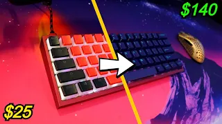 Cheap To Expensive Keycaps Sound Comparison