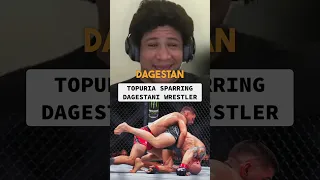 BURNS: TOPURIA VS DAGESTANI WRESTLER SPARRING STORY