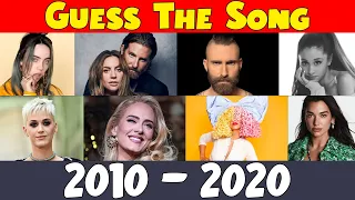 Song Quiz ; Guess 2010 - 2020 Songs | Best songs EVER | Quiz Game Song | Music Quiz