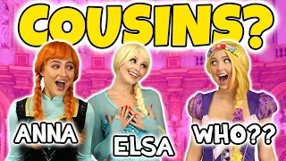 WHO IS ELSA AND ANNA’S COUSIN? (IS IT ARIEL, BELLE OR RAPUNZEL?) Totally TV Parody