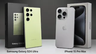 Samsung Galaxy S24 Ultra vs iPhone 15 Pro Max – Какой Смартфон Купить?
