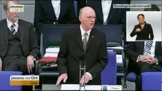 Eröffnungsrede Norbert Lammert zur Bundesversammlung am 18.03.2011