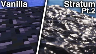 2020 Stratum Part 2 (2048x) vs (16x) Vanilla Minecraft