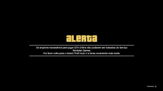 SOLUÇÃO PARA ERRO DE PACOTES AO LOGAR NO GTA Online "ATUALIZADO 2023" - GTA 5 online