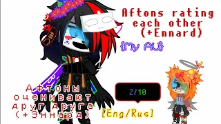 [Eng/Rus] Aftons rating each other (+Ennard) {My AU}