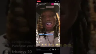 King Von tells story about the day t Roy passed away on live