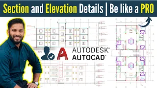 Section and Elevation Details in AutoCAD | Be like Expert