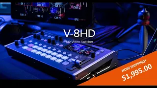 The New Roland V-8HD Video Switcher/Mixer