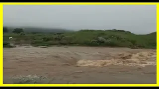 enchente do rio Seridó para açude Boqueirão Parelhas RN