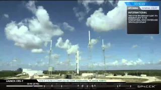 SpaceX - CRS 7 Launch and explosion