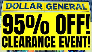 🔥UP TO 95% OFF!! | DOLLAR GENERAL CLEARANCE EVENT!! | AWESOME SAVINGS!! | 05/10-05/12