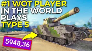 Type 5, But Played By The Best Player in World of Tanks | Type 5 Heavy Gameplay