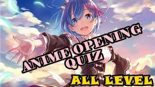 ANIME OPENING QUIZ | EASY/MEDIUM/HARD/HELL | 40 OPENINGS