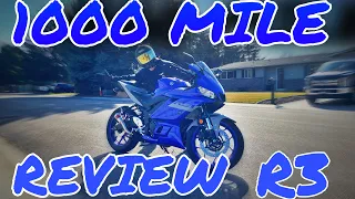 2020 Yamaha R3 1,000 Mile Review | 321cc Beginner Motorcycle