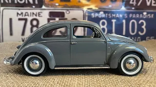 VW Beetle 1:18 Model Car Scale 1/18 Review Volkswagen Export Sedan 118 Diecast Die Cast Models