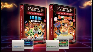 EVERCADE - WORMS AND INDIE HEROES COLLECTION PRE-ORDER DATE REVEALED!