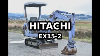 HITACHI EX15-2 Excavator / Engine Starting Up
