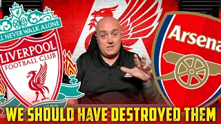 PATHETIC! WE SHOULD HAVE DESTROYED THEM! Liverpool 0-0 Arsenal (Craig's Fan Cam)