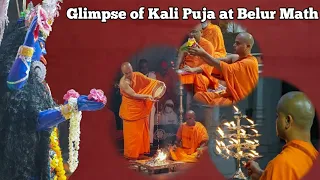 Glimpse of Kali Puja at Belur Math 2021