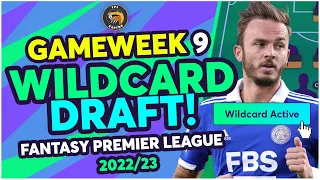 FPL GAMEWEEK 9 WILDCARD DRAFT | GW9 TRANSFER TARGETS! | Fantasy Premier League Tips 2022/23