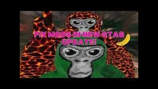 How To Fix Mods In Gorilla Tag Volcano Update!