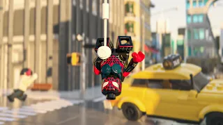 LEGO Spider-Man: Miles protects New York | Blender Animation