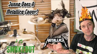 Junna - Lux Aeterna ( Reaction / Review ) METALLICA DRUM COVER