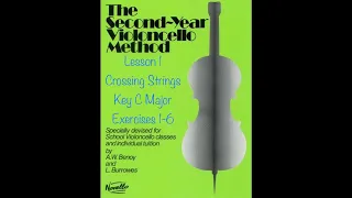 The Second-Year Violoncello Method - Lesson 1 - Exercises 1-6