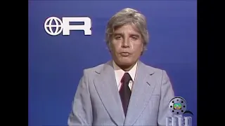 Globo Repórter 1975 Cid Moreira - Trecho Inicial com Abertura