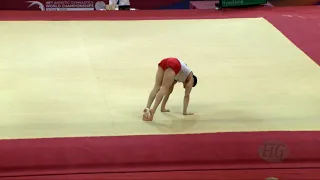 LEE Hyeokjung (KOR) - 2018 Artistic Worlds, Doha (QAT) - Qualifications Floor Exercise