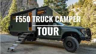 Custom Van Build (FULL TOUR) | Rossmönster | Overland Truck Camper, F550! | 253