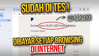 INI BARU LEGIT, Browsing Apapun Di Internet Dibayar Dollar - Cara Menghasilkan Uang Dari Internet