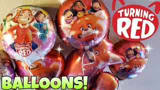 Turning Red Panda Balloon Shopping DIY Inflating Balloons With Helium Tank #panda