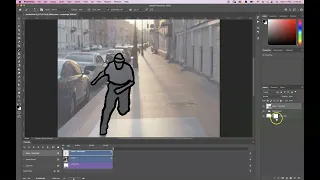 Rotoscoping video with Photoshop