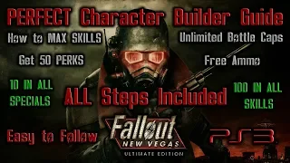 Fallout New Vegas PERFECT Character Build Guide (BEST GUIDE EVER)