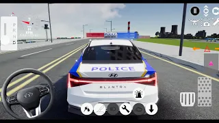 3D Driving Game | Hyundai SUV Police Car Driving | Android Gameplay