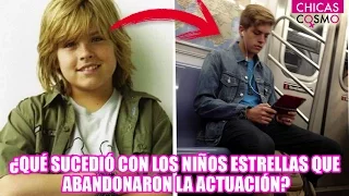 ¿QUÉ SUCEDIÓ con los NIÑOS ESTRELLAS que ABANDONARON la ACTUACIÓN?