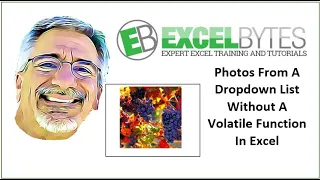 Photos From A Dropdown List Without A Volatile Function In Excel