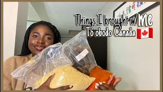 Your detailed guide on how to pack your food stuff for travel to Canada 🇨🇦+ things to bring