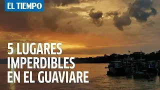 5 Lugares imperdibles en San José del Guaviare