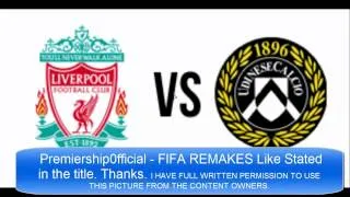 Liverpool vs Udinese 1-0 Shelvey Goal Full Highlights04/10/2012 Fifa remake HD